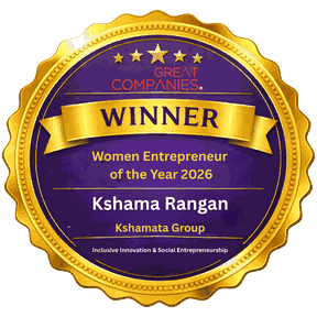 Great Companies International Women Awards 2026 winner seal