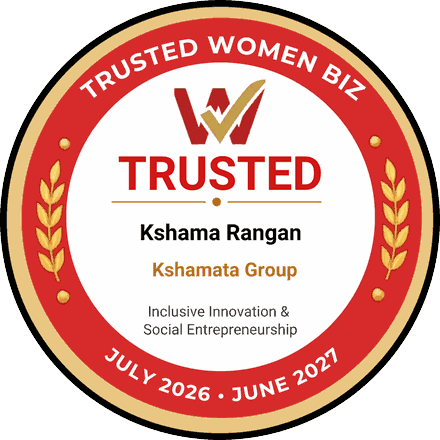 Trusted Women Biz certification seal, July 2026 to June 2027